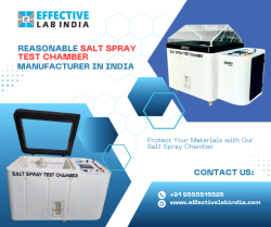 Reasonable Salt Spray Test Chamber Manufacturer in India